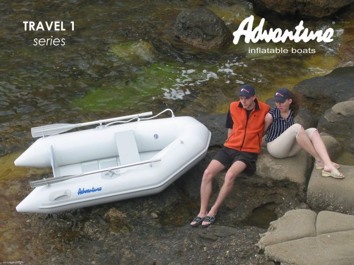 Розбірний надувний човен Adventure Travel 1 T-220